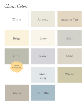 Cellwood Vinyl Siding Color Chart